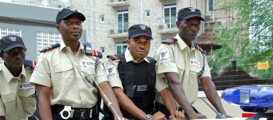 ETPO Security officers on duty